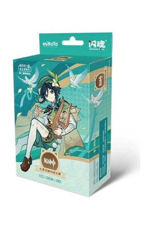 Genshin Impact Trading Card Game - Pre-Build Starter Deck 01 - Venti - Series 2 *Kinesisk version*