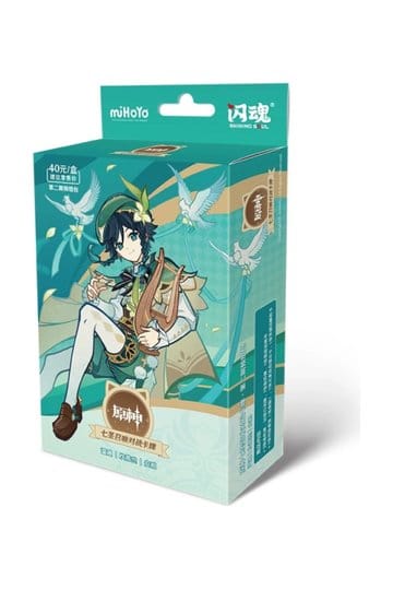 Genshin Impact Trading Card Game - Pre-Build Starter Deck 01 - Venti - Series 2 *Kinesisk version*