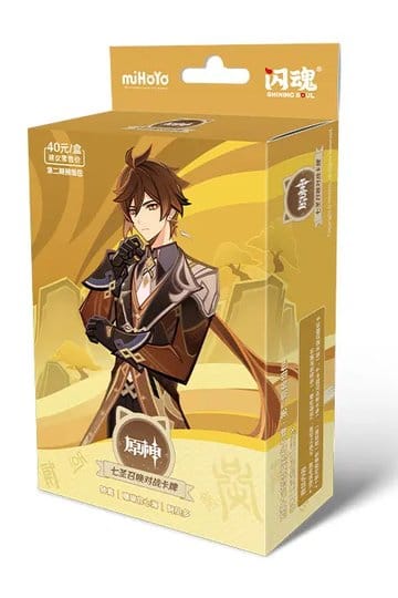 Genshin Impact Trading Card Game - Pre-Build Starter Deck 02 - Zhongli - Series 2 *Kinesisk version*