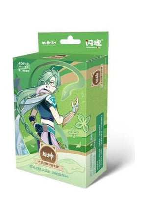 Genshin Impact Trading Card Game - Pre-Build Starter Deck 06 - Baizhu - Series 2 *Kinesisk version*