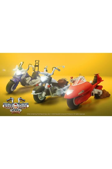 Biker Mice From Mars Vehicles 23 - 25 cm Assortment (6)