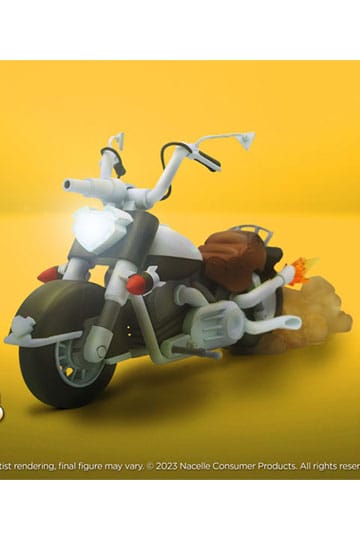 Biker Mice From Mars Vehicle Throttle's Martian Monster Bike 23 cm