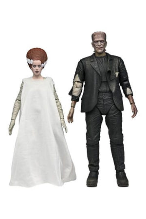 Universal Monsters Actionfiguren 2er-Pack Braut von Frankenstein 90. Jahrestag Das Monster und sein Gefährte 18 cm