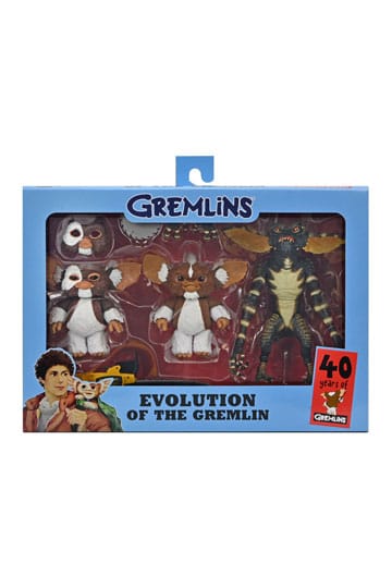 Gremlins Actionfiguren Evolution eines Gremlin 40 -jährigen Jubiläumsbox 18 cm