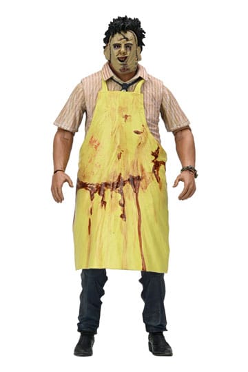 Teksas Testere Katliamı Giyinik Aksiyon Figürü Leatherface 50. Yıldönümü 20 cm