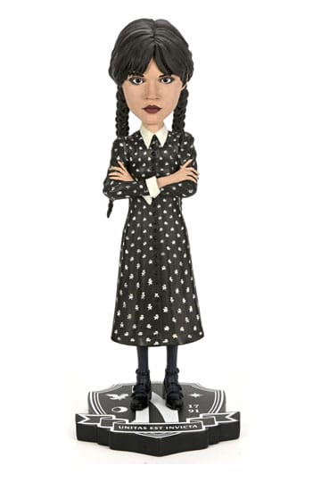 Mittwoch Head Knocker Bobble-Head Mittwoch Addams 21 cm