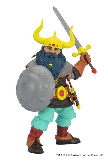 Dungeons and Dragons Scale Action Figura 50 aniversario Elkhorn en una tarjeta de ampolla 18 cm