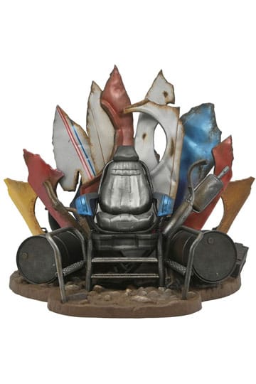 Teenage Mutant Ninja Turtles 2: Secret of the Ooze Diorama Shredder's Throne 27 cm