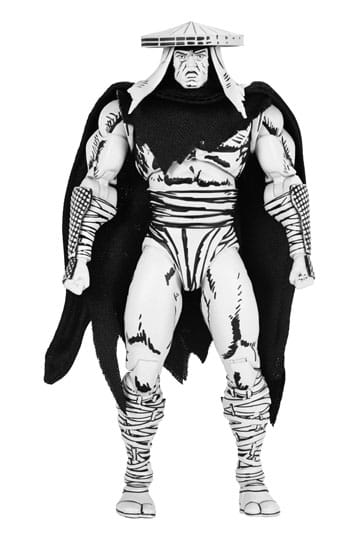 Teenage Mutant Ninja Turtles Actiefiguur Foot Assassin Zwart en Wit 18 cm