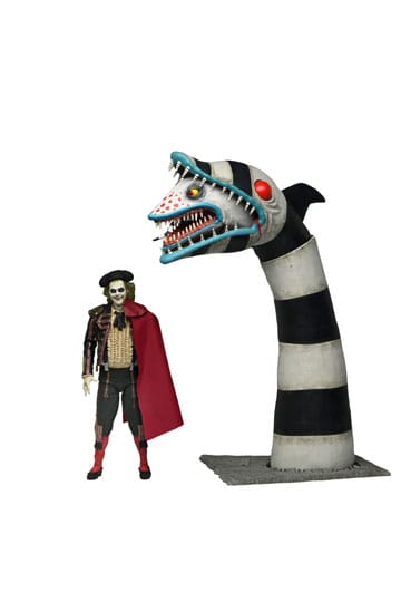 Beetlejuice Beetlejuice Actionfiguren 2er Pack Ultimate „Matador“ Beetlejuice und Sandworm 18 cm