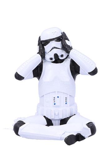 Figura originale di Stormtrooper non ascolta il malvagio Stormtrooper 10 cm