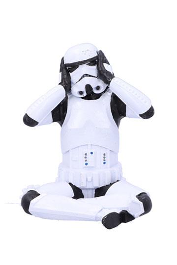 Original Stormtrooper -figur Hør ingen ond stormtrooper 10 cm