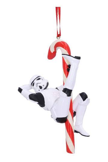 Original Stormtrooper Hanging Tree Ornament Candy Cane 12 cm