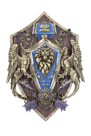 World of Warcraft Plaque Alliance 30 cm