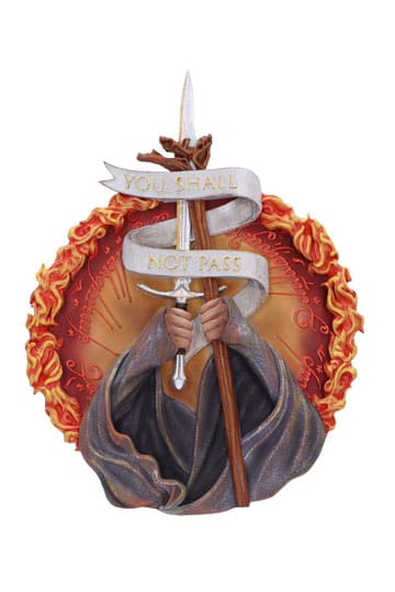 Lord of the Rings Wall Plack Du ska inte passera 30 cm