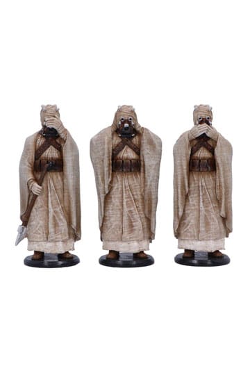 Origineel Stormtrooper Beeld Drie Wijze Tusken Raiders 14 cm