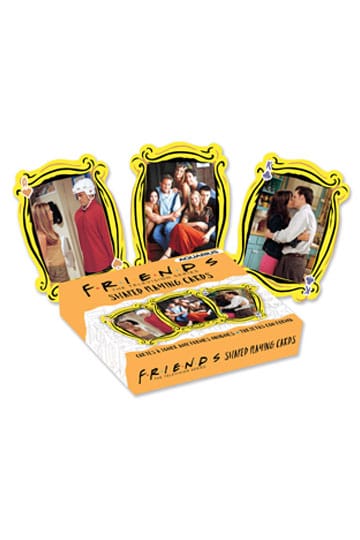 Friends Playing Cards Shaped Scenes