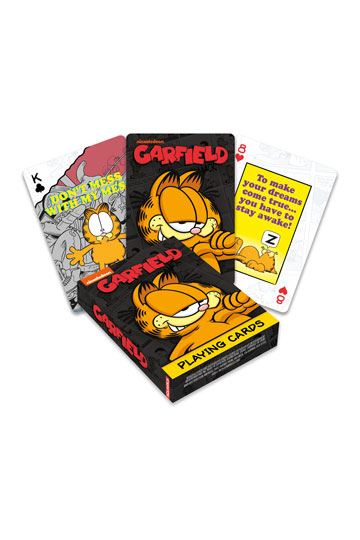 Garfield spielt Karten Garfield