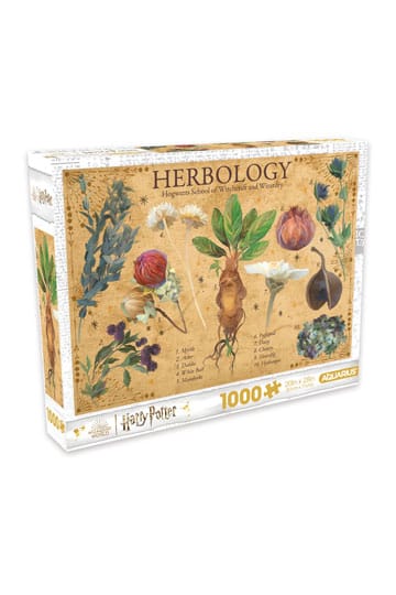 Harry Potter: Herbology 1000 Piece Jigsaw Puzzle