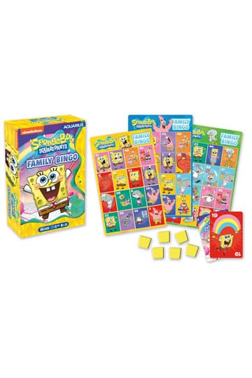 SpongeBob Board Game Family Bingo *Engelsk version *