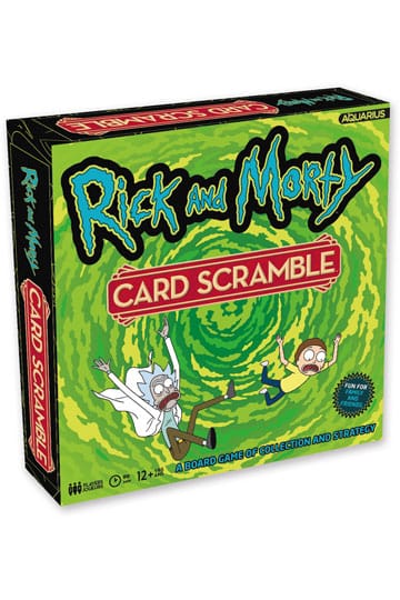 Rick and Morty Board Game Card Scramble *English Version*