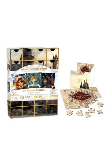 Harry Potter: Adventskalender 24x 50 stykker Jigsaw Puzles