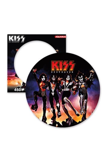 KISS: Destroyer 450 Piece Picture Disc Jigsaw Puzzle