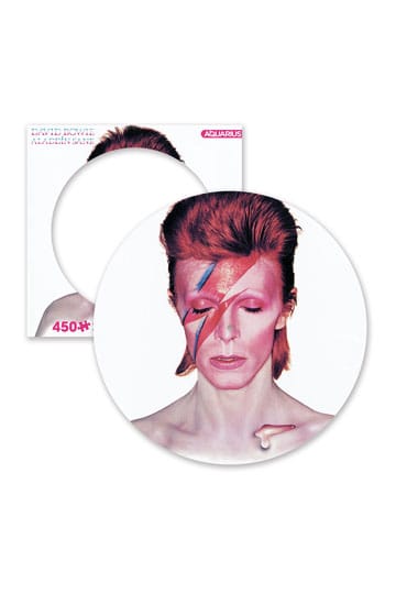 David Bowie: Aladdin Sane 450 Stück Bild Disc Puzzle