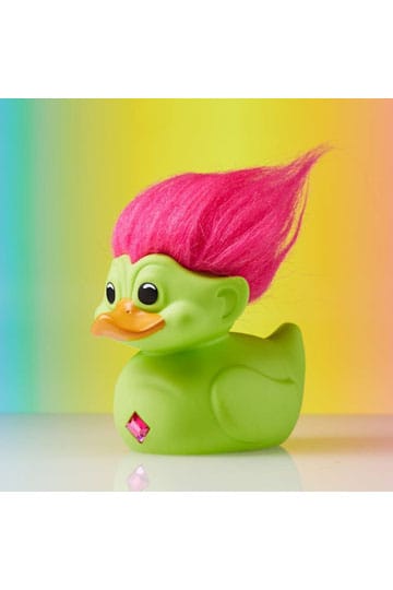 Trolls: First Edition - Green Troll with Pink Hair Tubbz