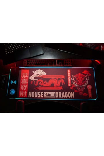 Mobil Şarj Cihazı ile Ejderha Mousepad Evi