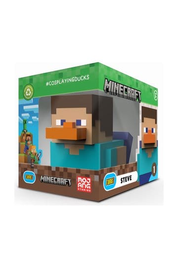 Minecraft Tubbz Figurine PVC Steve Edition Coffret 10 cm