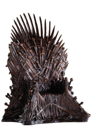 Game of Thrones Statue Bronze Iron Throne 36 cm