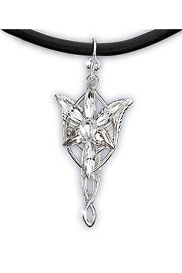 Lord of the Rings Pendant Mini Evenstar (Sterling Silver)