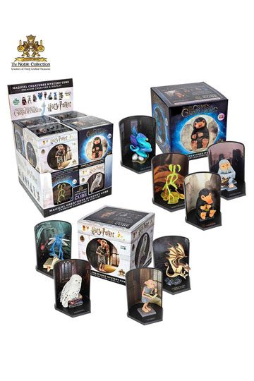 Harry Potter / Fantastic Beasts Magical Creatures Mystery Cube Statues 9 cm Display (8)