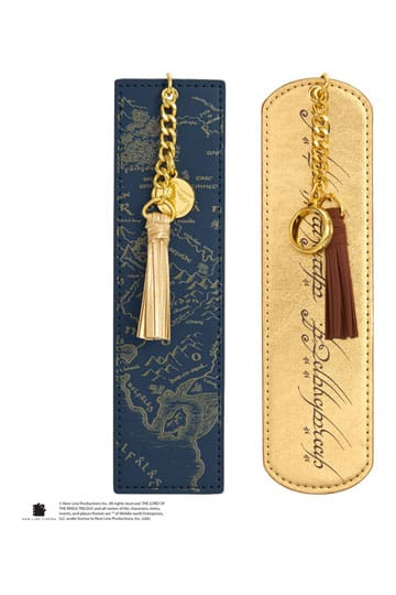 Ringenes Herre Bogmærker 2-Pack Middle Earth og Elven script