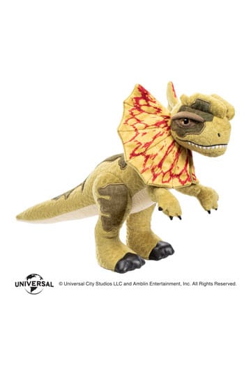 Jurassic Park Plush Figura dilophoasaurus rex 25 cm