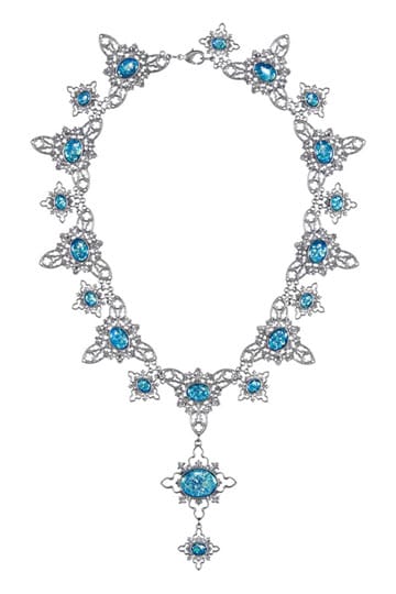 Collana con opale maledetto replica 1/1 di Harry Potter 56 cm