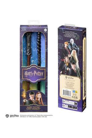 Harry Potter twin-pack Role Play Wands Harry Potter & Ginny Weasley 30 cm