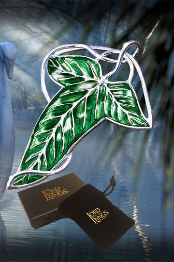 Lord of the Rings Brosche Elven Leaf Brosche (versilbert)