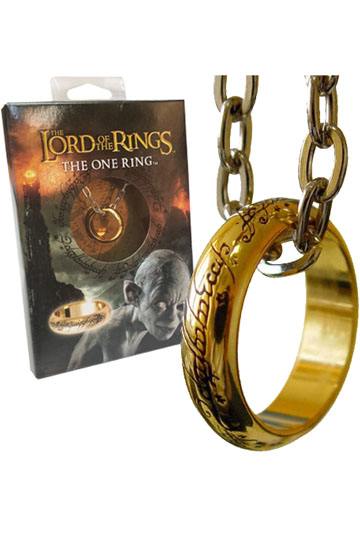Ringenes herre ringer den ene ring (forgyldt)