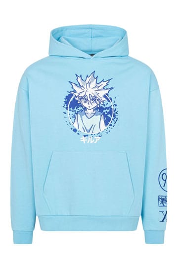 Hunter x Hunter Hooded Sweater Graphic Blue