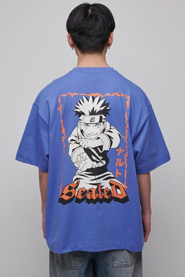 Naruto Shippuden T-Shirt Graphic Blue