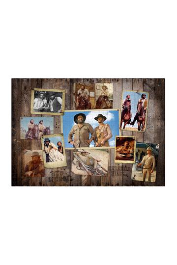 Bud Spencer & Terence Hill Jigsaw Puzzle Western Photo Wall (1000 stykker)