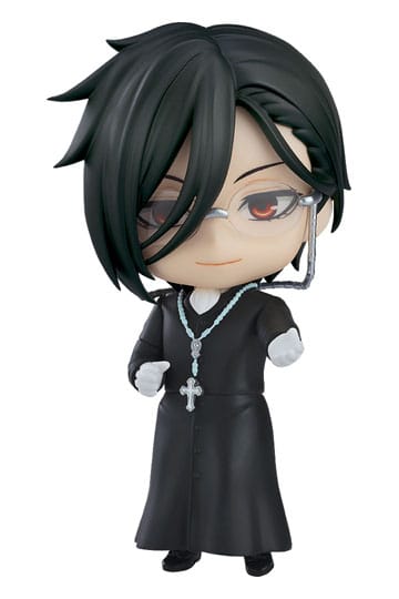 Black Butler: Boarding School Arc Nendoroid Action Figure Sebastian Michaelis: Sapphire Owl Ver. 10 cm