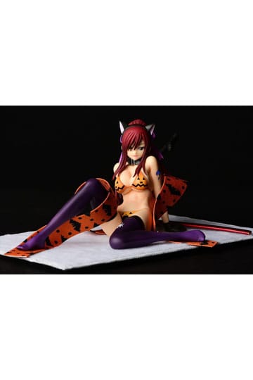 Fairy Tail Statue 1/6 Erza Scarlet - Halloween CAT Gravure_Style 13 cm