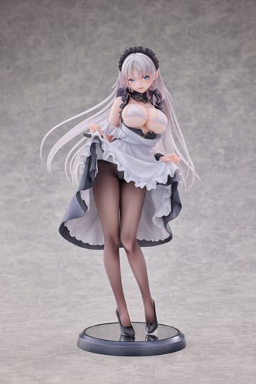 Original karaktärsstaty 1/6 Maid Oneesan Cynthia illustrerad av Yukimiya Yuge Deluxe Edition 28 cm