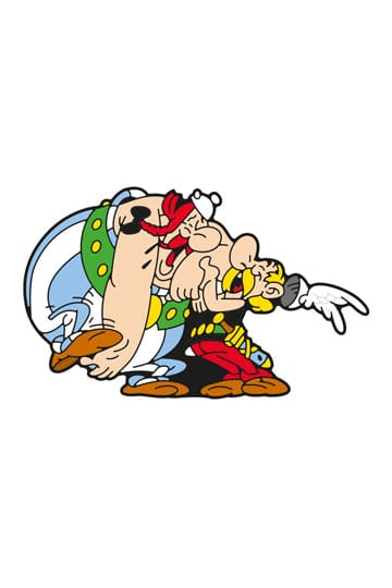 Asterix Fridge Magnet Asterix & Obelix Laughing 6 cm