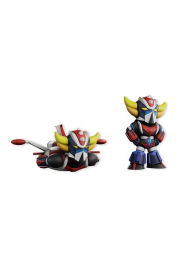 UFO Robot Grendizer Statues 2-Pack Spazer & Grendizer in piedi 7 cm
