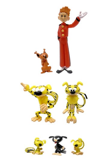 Marsupilami Mini Figure 7-Pack Characters 4 - 10 cm