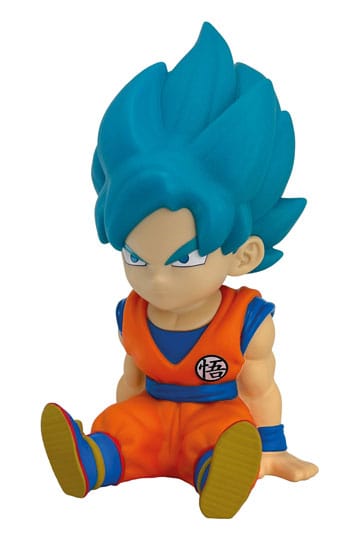 Dragon Ball Coin Bank Son Goku Super Saiyan Blue 19 cm